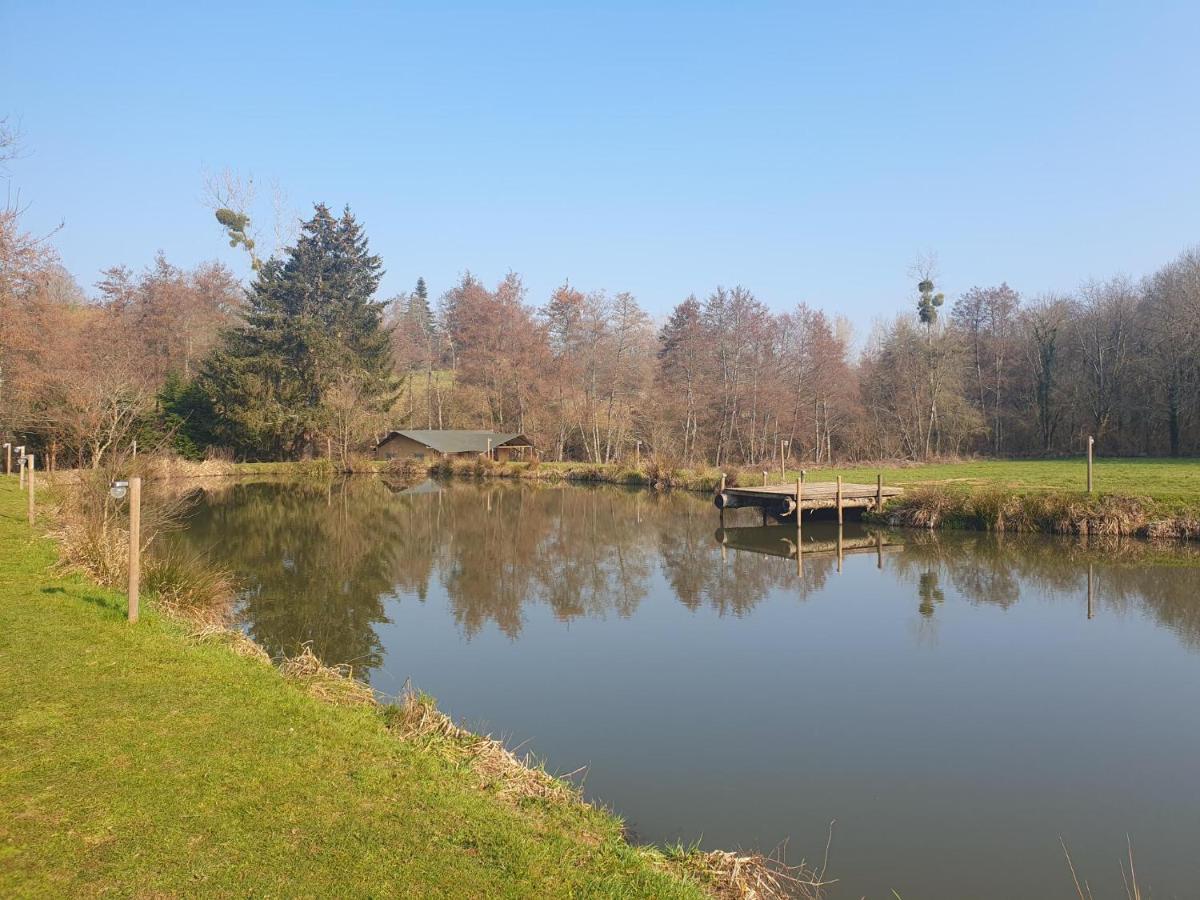 Luxury Safari Tents At Moulin Du Pommier Glamping & Camping Saulgond 외부 사진