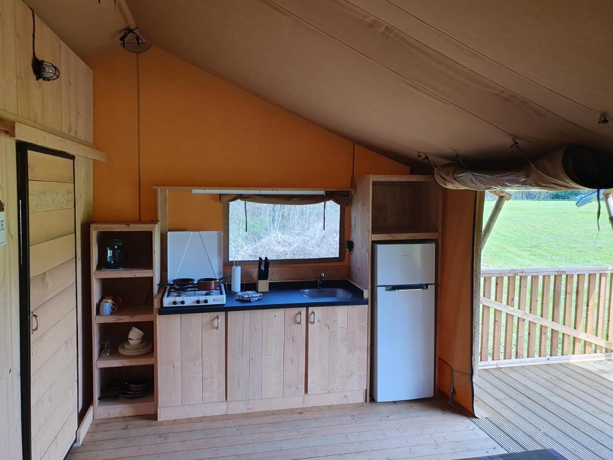 Luxury Safari Tents At Moulin Du Pommier Glamping & Camping Saulgond 외부 사진
