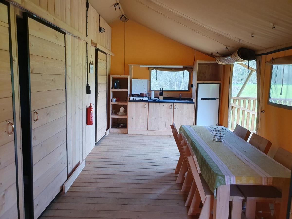 Luxury Safari Tents At Moulin Du Pommier Glamping & Camping Saulgond 외부 사진