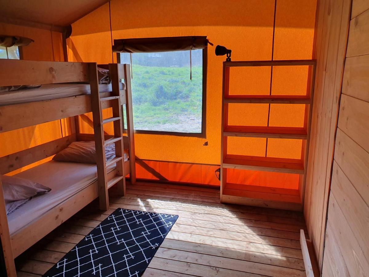 Luxury Safari Tents At Moulin Du Pommier Glamping & Camping Saulgond 외부 사진