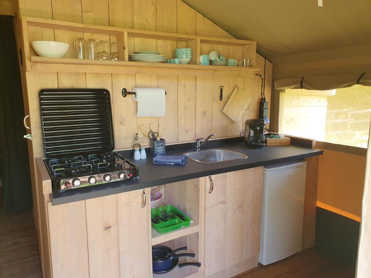 Luxury Safari Tents At Moulin Du Pommier Glamping & Camping Saulgond 외부 사진