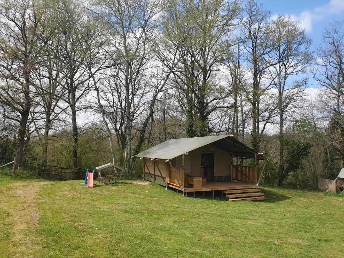 Luxury Safari Tents At Moulin Du Pommier Glamping & Camping Saulgond 외부 사진