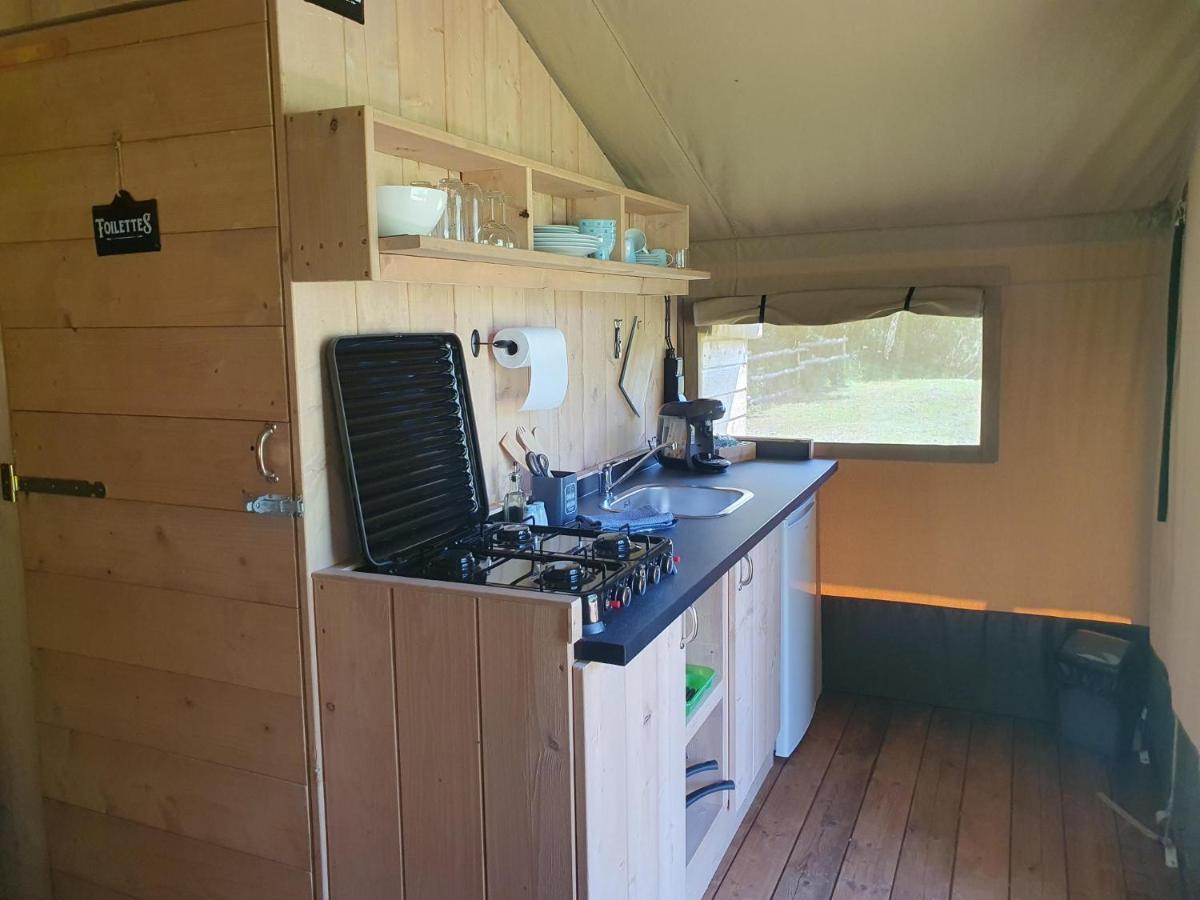 Luxury Safari Tents At Moulin Du Pommier Glamping & Camping Saulgond 외부 사진