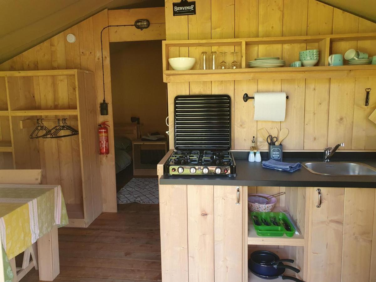 Luxury Safari Tents At Moulin Du Pommier Glamping & Camping Saulgond 외부 사진