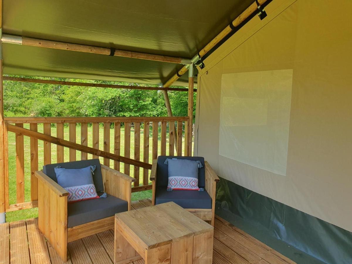 Luxury Safari Tents At Moulin Du Pommier Glamping & Camping Saulgond 외부 사진