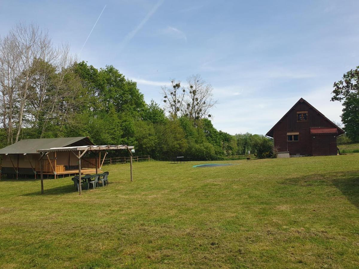 Luxury Safari Tents At Moulin Du Pommier Glamping & Camping Saulgond 외부 사진