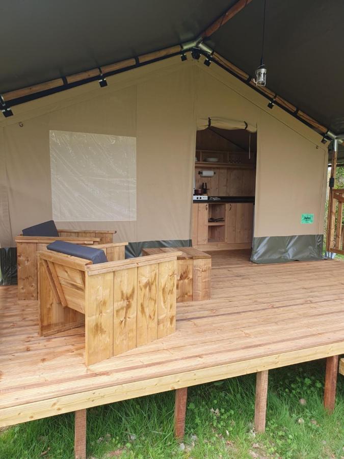 Luxury Safari Tents At Moulin Du Pommier Glamping & Camping Saulgond 외부 사진