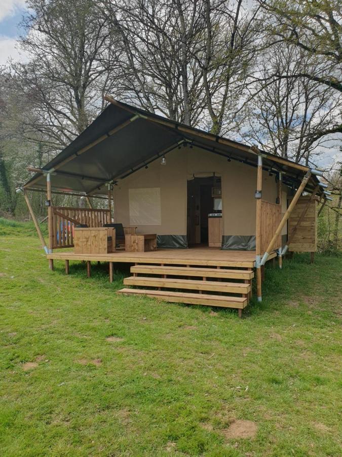 Luxury Safari Tents At Moulin Du Pommier Glamping & Camping Saulgond 외부 사진