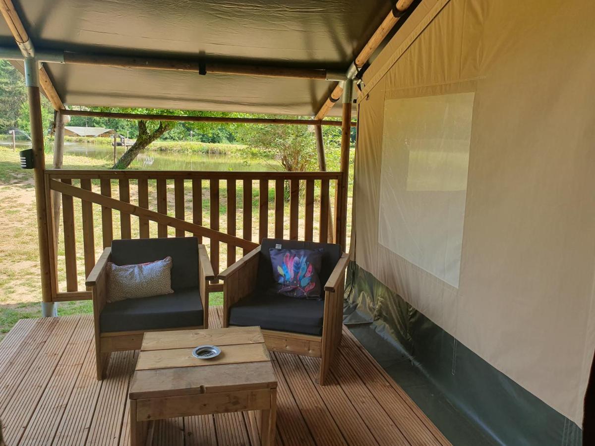 Luxury Safari Tents At Moulin Du Pommier Glamping & Camping Saulgond 외부 사진