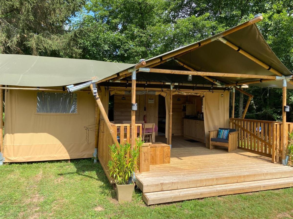 Luxury Safari Tents At Moulin Du Pommier Glamping & Camping Saulgond 외부 사진